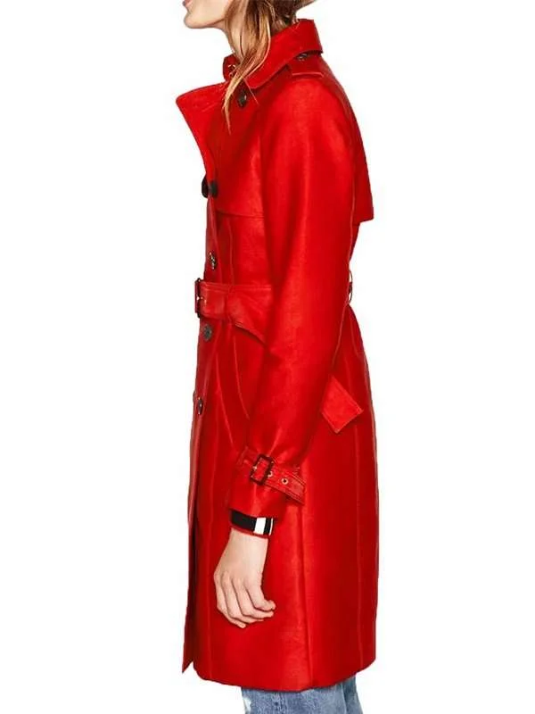 Riverdale Polly Cooper Red Coat - Image 4