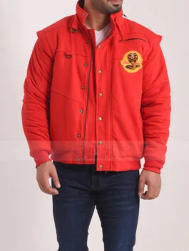 Johnny Lawrence Red Cobra Kai Jacket