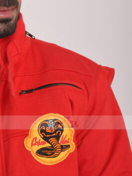 Johnny Lawrence Red Cobra Kai Jacket