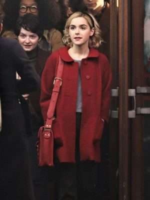 Chilling Adventures of Sabrina Kiernan Shipka Red Coat