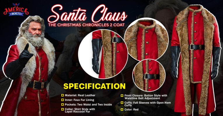 Santa Claus The Christmas Chronicles 2 Coat