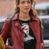 The Republic Of Sarah Stella Baker Red Jacket