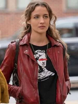 The Republic Of Sarah Stella Baker Red Jacket