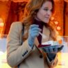 Christmas in Vienna Sarah Drew Trench Coat