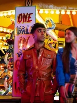 Sex Education Anwar Red Jacket