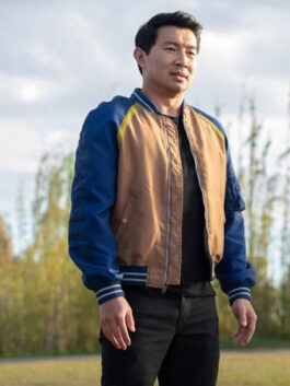 Alternative view of Shang Chi Varsity Jacket