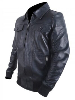 Singer Noel Gallagher Leather Jacket