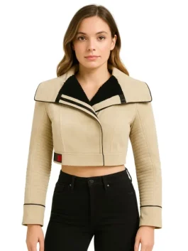 Solo A Star Wars Story Qi’ra Shearling Jacket
