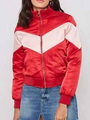 Spinning Out Serena Baker Bomber Jacket