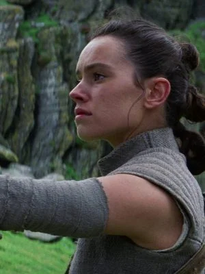 Alternative view of Star Wars The Last Jedi Grey Rey Vest