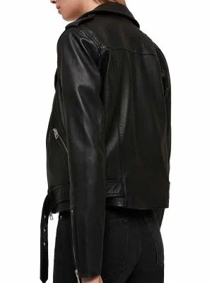 Alternative view of Brooklyn Nine Nine Season 5 Stephanie Beatriz Leather Jacket