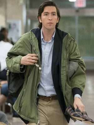 Succession S03 Nicholas Braun Green Jacket