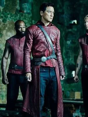 Daniel Wu Into The Badlands Red Coat