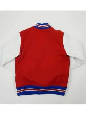 Alternative view of Men Supreme Tiger Logo Varsity Jacket
