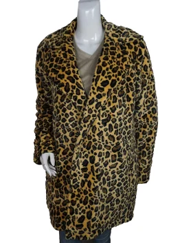 Beth Dutton Yellowstone S02 Cheetah Print Fur Coat
