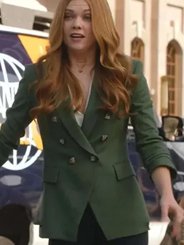 9-1-1 Taylor Kelly Green Blazer - Image 3