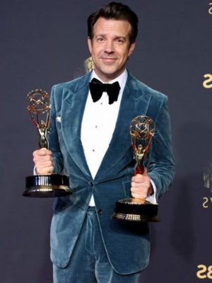 Alternative view of Ted Lasso Jason Sudeikis Velvet Blazer
