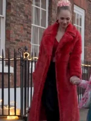 Keeley Jones Ted Lasso Fur Coat