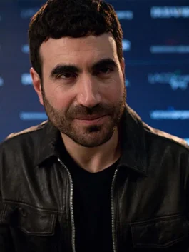 Ted Lasso S02 Roy Kent Black Leather Jacket