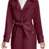 The Equalizer S02 Jennifer Ferrin Burgundy Coat