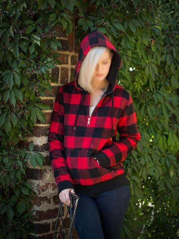 The Last Of Us Part II Ellie Flannel Hoodie