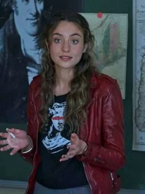 Alternative view of The Republic Of Sarah Stella Baker Red Jacket