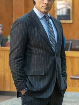 The Thing About Pam (2022) Joel Schwartz Black Blazer