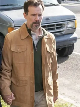 The Thing About Pam (2022) Mark Hupp Brown Jacket