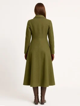 The Undoing S01 Nicole Kidman Green Long Coat