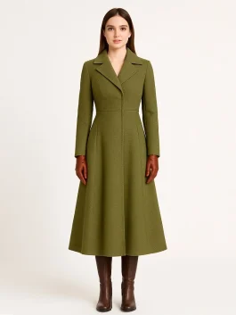 The Undoing S01 Nicole Kidman Green Long Coat