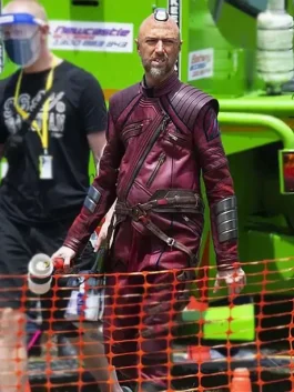 Thor Love and Thunder Sean Gunn Red Jacket front