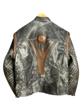 Thor Vintage Moto Quilted Leather Jacket