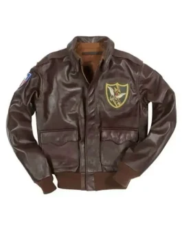 Top Gun Fighter Bomber Leather Jacket