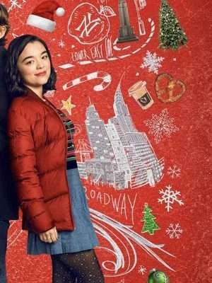 Alternative view of Dash & Lily Midori Francis Red Puffer Jacket