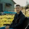 Midnight Mass 2021 Zach Gilford Black Cotton Jacket
