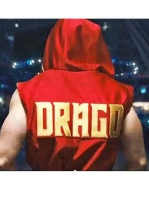 Alternative view of Creed II Viktor Drago Coat With Hood