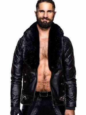 WWE Seth Rollins Black Jacket
