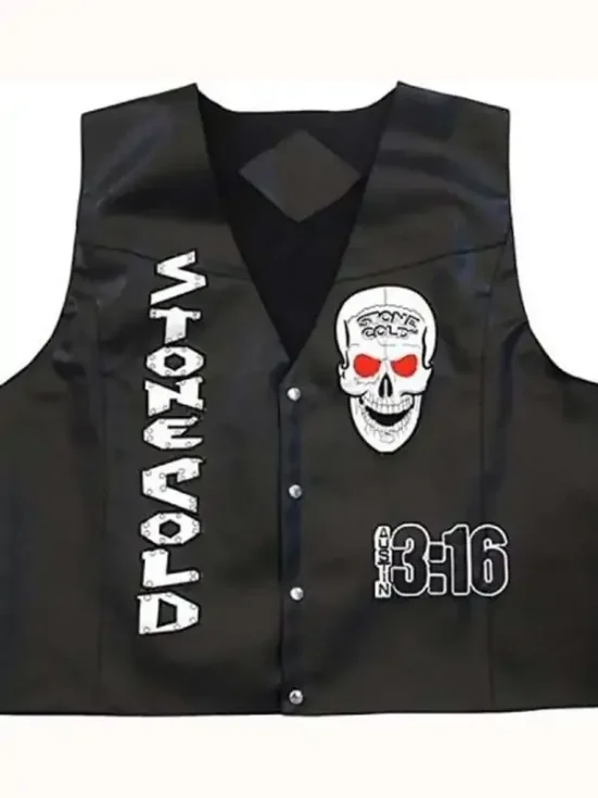 WWE Stone Cold Steve Austin Skull Vest
