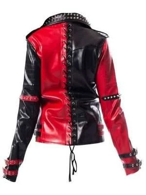 Alternative view of WWE Toni Storm Studded Biker Jacket