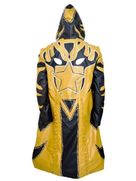 WWE Wrestler Gold Dust Coat back
