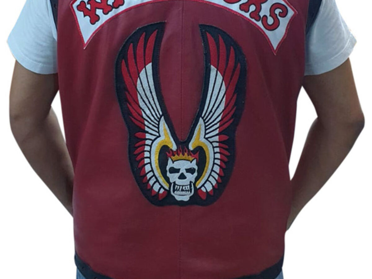 Warriors Movie Brown Biker Leather Vest America Jackets Sale
