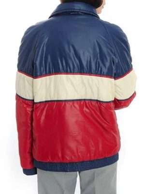 Alternative view of Vintage 70s Tricolor Unisex Puffer Jacket