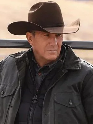 Alternative view of Kevin Costner Yellowstone Cotton Jacket