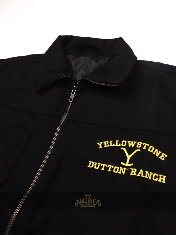 Yellowstone John Dutton Wool Vest back
