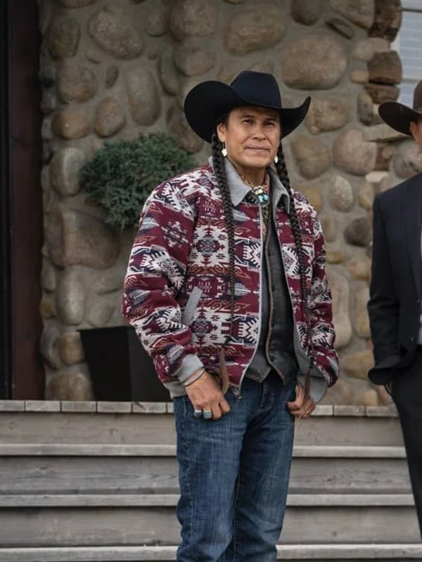 Yellowstone Season 4 Moses Brings Plenty Jacket - Image 3