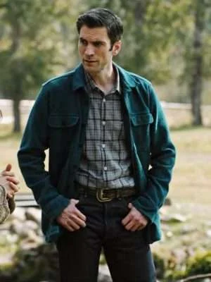 Yellowstone S04 Wes Bentley Blue Jacket