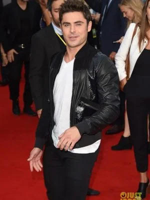 Alternative view of Zac Effron We Are Your Friends Cole Leather Jacket