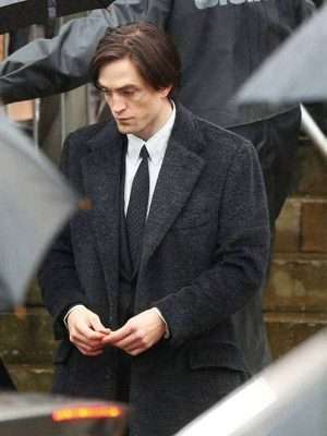 Alternative view of The Batman 2022 Bruce Wayne Coat