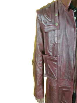 Guardians Of The Galaxy 2 Chris Pratt Leather Coat
