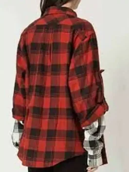 emily-in-paris-emily-cooper-red-plaid-shirt